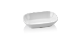 12 ADET MELAMİN KARE ÇEREZLİK KASE 0 NO 11,5x8x2,5 cm - 1