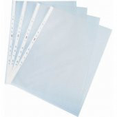 50 ADET EKONOMİK POŞET DOSYA ŞEFFAF DOSYA - 1