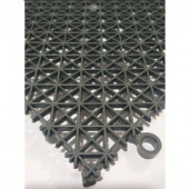 Yer Karosu Islak Zemin Koruma Yer Izgarası Kırılmaz Plastik 24X24 cm - 4