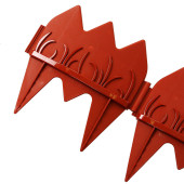 BAHÇE ÇİTİ DEKORATİF RENKLİ 17 CM UZUNLUK X 8 ADET  136 CM - 5