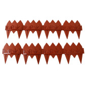 BAHÇE ÇİTİ DEKORATİF RENKLİ 17 CM UZUNLUK X 8 ADET  136 CM - 6