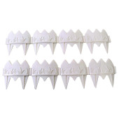 BAHÇE ÇİTİ DEKORATİF RENKLİ 17 CM UZUNLUK X 8 ADET  136 CM - 10