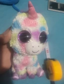 TY Beanie Boos 6" BLITZ Unicorn Plush Stuffed Animal Toy (Glitter Version) peluş oyuncak 15 cm - 1
