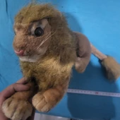 Peluş vahşi aslan sesli ışıklı 40 vm - 2