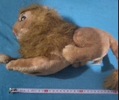 Peluş vahşi aslan sesli ışıklı 40 vm - 3