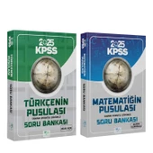 CBA Akademi 2025 KPSS Türkçenin ve Matematiğin Pusulası Soru Bankası Seti 2 Kitap - 1