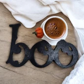 Boo Halloween Cadılar Bayramı Bardak Altlığı - 1