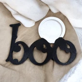 Boo Halloween Cadılar Bayramı Bardak Altlığı - 2