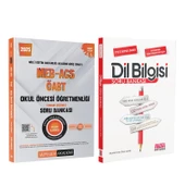 Pegem 2025 MEB AGS ÖABT Okul Öncesi ve AKM Dil Bilgisi Soru Bankası Seti 2 Kitap - 1