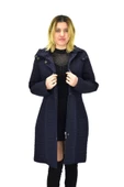 Kadın Kapitone İçi Kürklü Kapüşonlu Mont BGL-ST04059 - 9