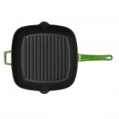 Lava Grill Tava 28*28 Cm Metal Saplı Yeşil - 1