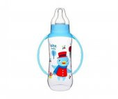 Wee Baby 6-18 Ay Kulplu PP Biberon 270 Ml - Mavi - 1