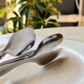 Hometarz Salata Maşası Inox Paslanmaz Çelik 21 CM - 2