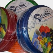 1/2 30 MT  3 KATLI NATUREL SILIKONLU SU HORTUMU ÇEŞME BAHÇE SULAMA HORTUM - 1