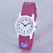 SaaTTino Kelebek Motifli Analog 6-13 Yaş Çocuk Kol Saati ST-303956 - 3