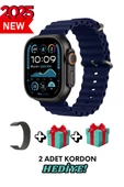 Huawei P30 Pro Uyumlu Akıllı Saat Watch ULTRA2 49MM Kordon Hediyeli - Son Versiyon thumbnail 1