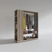 Kenzlife giysi dolabı abdullah 180*150*45 crd gardırop thumbnail 2