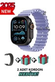 Xiaomi Redmi Note 8 Uyumlu Akıllı Saat Watch ULTRA2 49MM Kordon Hediyeli - Son Versiyon - 1