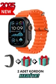 Apple iPhone 16 PRO MAX Uyumlu Akıllı Saat Watch ULTRA2 49MM Kordon Hediyeli - Son Versiyon thumbnail 1
