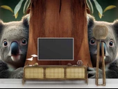Koala Temalı Duvar Kağıdı - 3