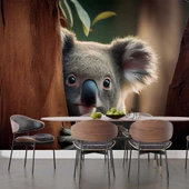 Koala Temalı Duvar Kağıdı - 5