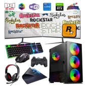 i5 12400F 16GB DDR4 512GB m2 12GB RTX3060 Çift 24" Monitörlü Oyun Bilgisayarı (Gaming SET) thumbnail 1