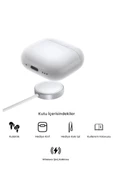 Samsung Galaxy Z Flip Uyumlu 4 Nesil Airpds Bluetooth Kulak İçi Kulaklık Kılıf Hediyeli - 3