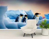 Kutuplar ve Penguen Manzaralı Duvar Kağıdı thumbnail 6