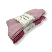 Endémique Studio The Wool Plain Lilac-Kadın Çorap - 5