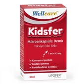 Wellcare Kidsfer Mikroenkapsüle Demir Takviye Edici Gıda 30 ml - 1