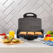 Schafer Grill Chef Tost Makinesi-Mavi - 1