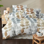 Schafer Home Leafty Çift Kişilik Nevresim Takımı-4 Parça - 1