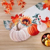 Schafer Home Pumpkin Lazer Runner 1 Parça-Turuncu - 1