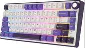 Royal Kludge R75 75% Kablolu US Gaming Klavye (Beyaz-Mor) - 7