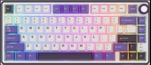 Royal Kludge R75 75% Kablolu US Gaming Klavye (Beyaz-Mor) - 6