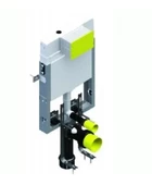 Serel Smooth Asma Klozet İçin Metal Ayaklı Gömme Rezervuar Tam Takım Set thumbnail 3