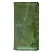 Rich Smith Portföy Iphone Kılıf Cüzdan Hakiki Gerçek Deri 3014 Yeşil (Tiguan) thumbnail 1