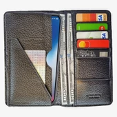 Rich Smith Portföy Iphone Kılıf Cüzdan 3014 Parlak Siyah (Arsel Siyah) - 2