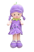 Kalpleri Fethedecek Sevimlilik: Lila Peluş Bebek 37 cm. - 5
