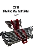 İzeltaş Kombine Anahtar Takımı 6-32 - 1