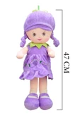 Kalpleri Fethedecek Sevimlilik: Lila Peluş Bebek 37 cm. - 3