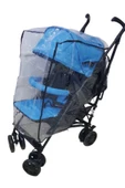 RİTİM Baston Bebek Arabası Yağmurluğu, Ciftyon Yağmurluk, Puset Yağmurluğu, Bağcıklı Kokusuz Yağmurluk - 1