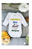 Baskılı Bebek Body Zıbın (Anneannem Beni Çok Seviyor) - 1