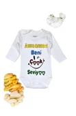 Baskılı Bebek Body Zıbın (Anneannem Beni Çok Seviyor) - 3