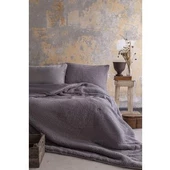 APRİCİTAS BASİC SOFTLY YORGAN SET GRAY ÇİFT KİŞİLİK - 1
