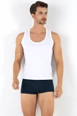 DoReMi %100 Pamuk Penye Atlet  BEYAZ 5 / XL - 1