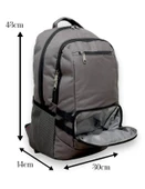 Sırt Çantası Ayakkabı Bölmeli Su Geçirmez 15.6 İnç Laptop Destekli 8683255013524 - 3