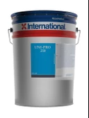 INTERNATIONAL UNİ-PRO 250 20L KIRMIZI ZEHİRLİ BOYA TEKNE YAT ANTIFOULING - 1