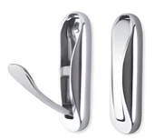 ELBİSE ASKISI KATLANIR KROM TEKNE VE KARAVAN İÇİN - 1