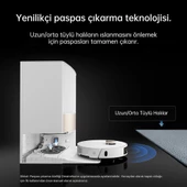 Dreame L20 Ultra Su ve Çöp İstasyonlu Akıllı Robot Süpürge Beyaz - 3